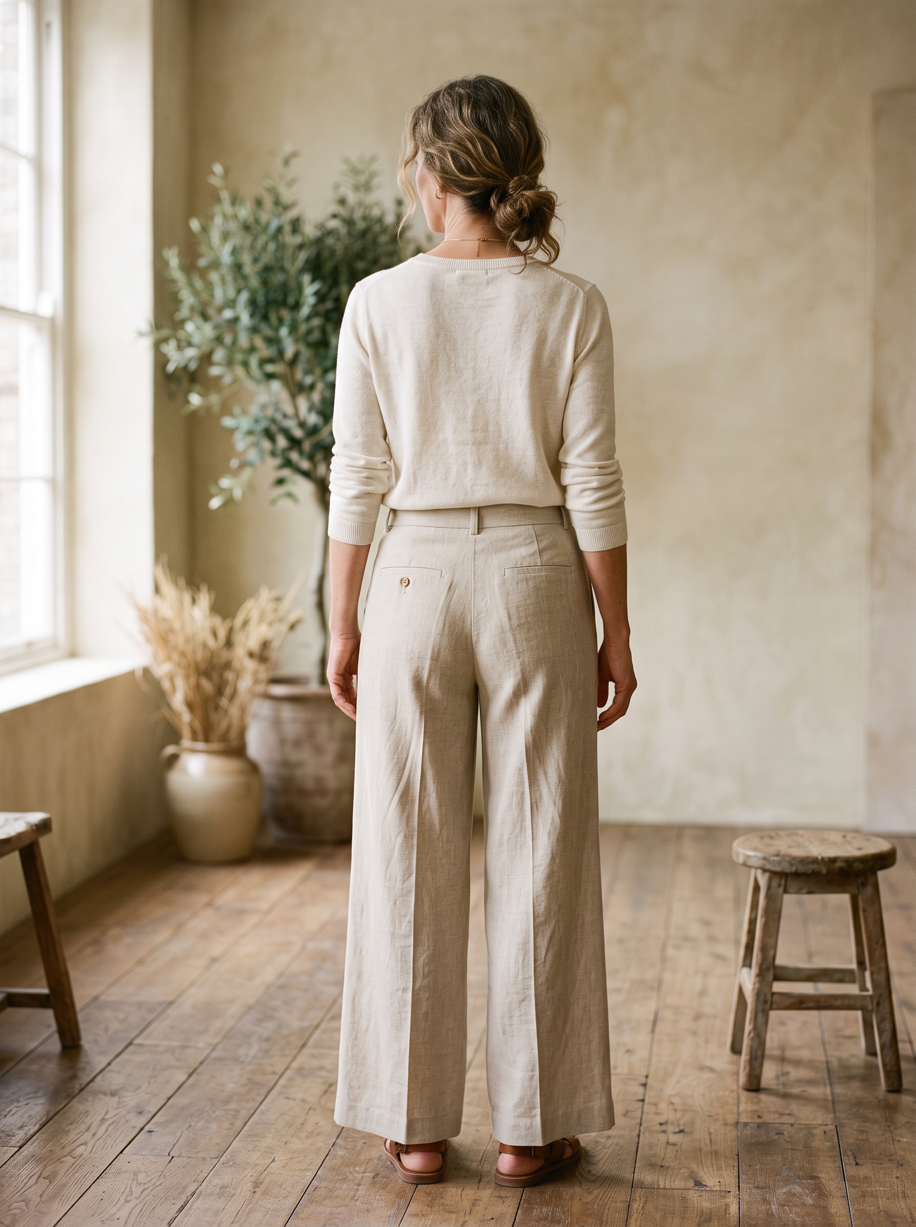 Isola Wide-Leg Trousers